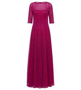 Abendkleid in kräftigem Pink