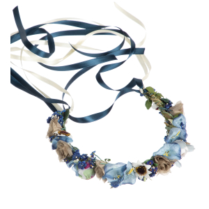 Haarreif in Dunkelblau