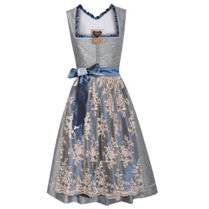 Dirndl Cecilia in Blau
