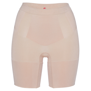 OnCore Mid-Tigh Short in Nude