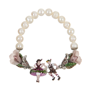 Perlenarmband mit bayerischem Couple