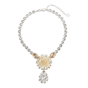 Feminine Kette mit Swarovski-Steinen