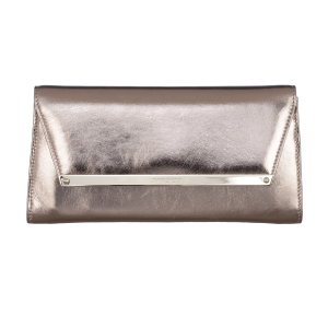 Clutch in Antik-Gold