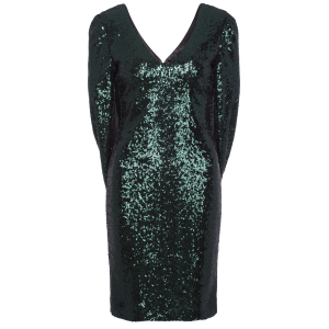 Cocktailkleid mit Cape in Grün